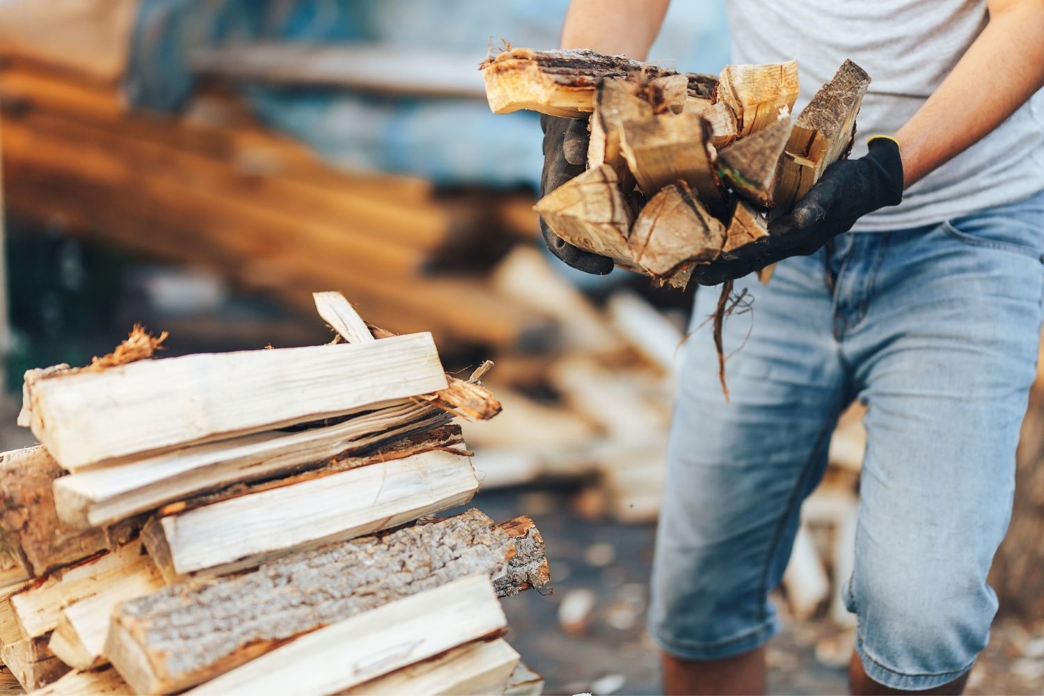 How to Stack Firewood