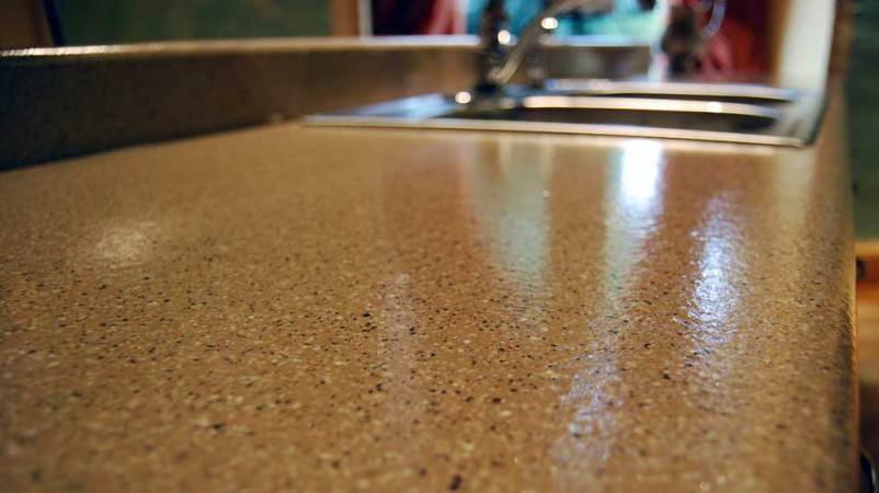 How To: Paint Laminate Countertops