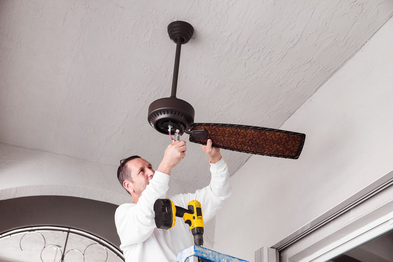 how to install a ceiling fan