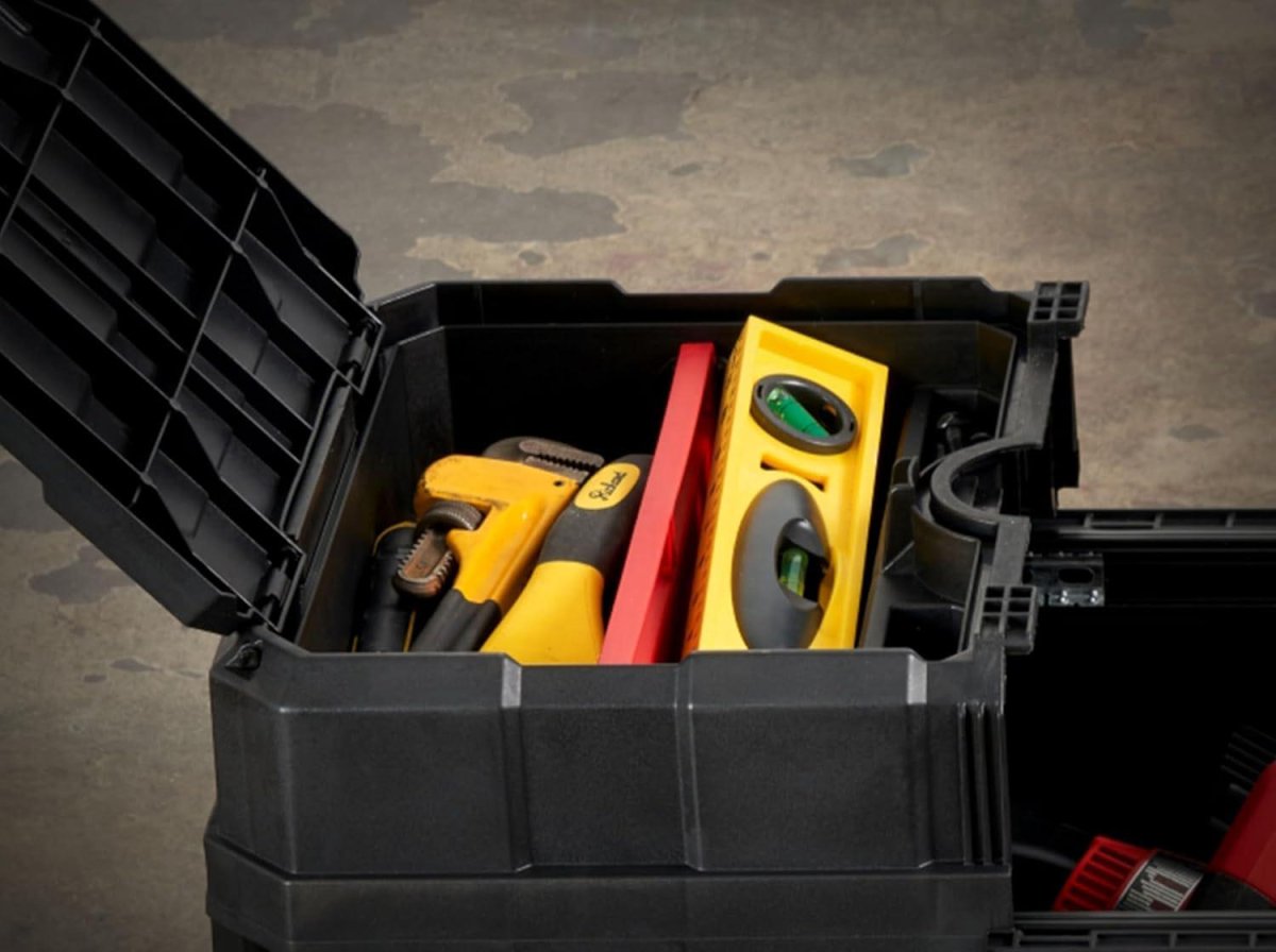 Holiday Gift Guide for Tool Lovers Option Keter Masterloader Rolling Tool Box