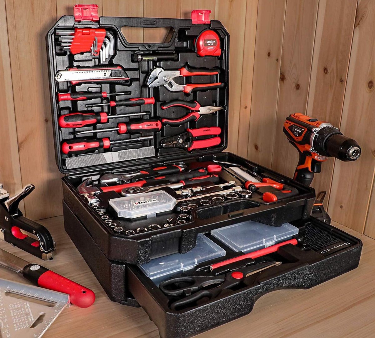 Holiday Gift Guide for Tool Lovers Option KingTool 325-Piece Tool Kit