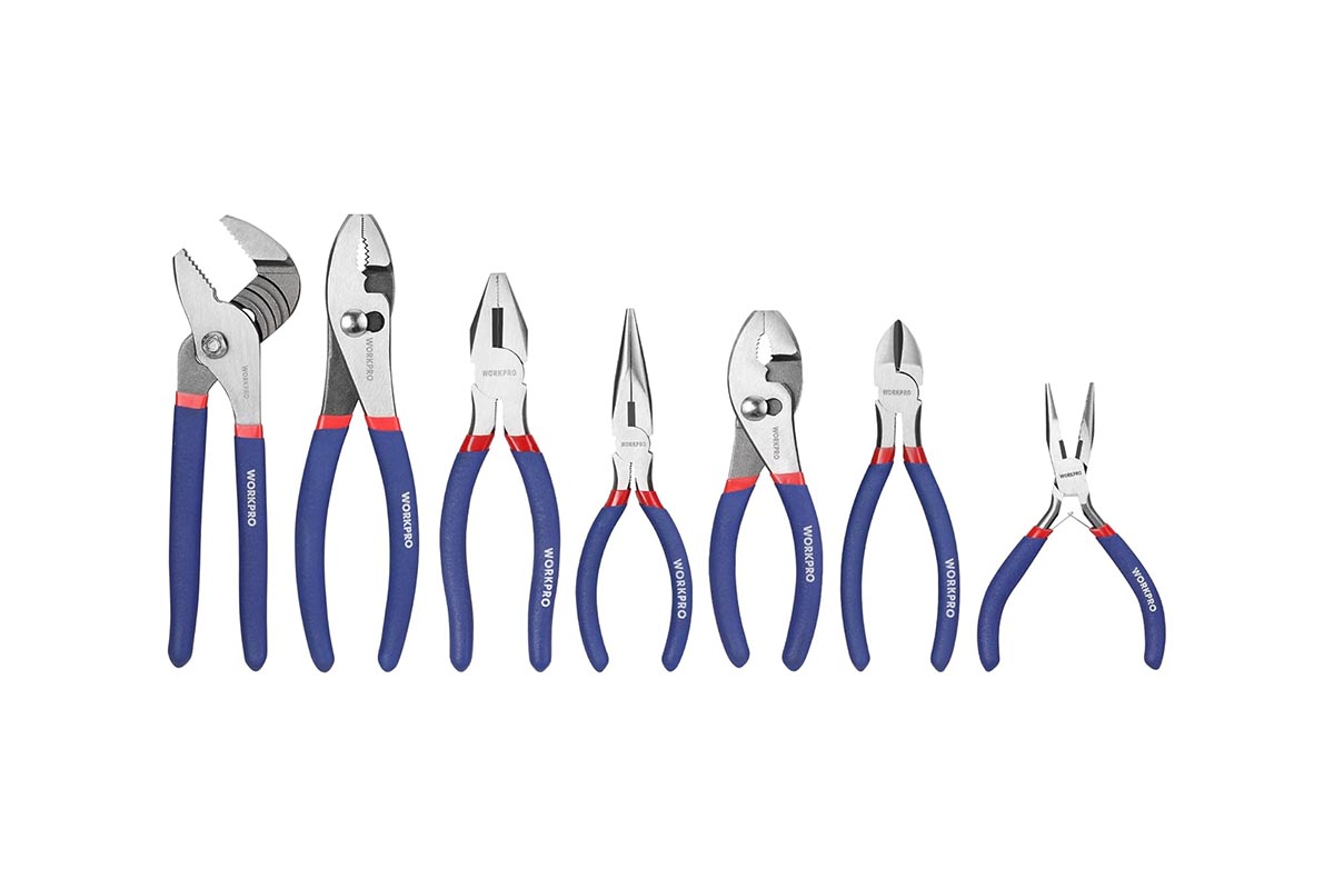 Holiday Gift Guide for Tool Lovers Option WorkPro 7-Piece Pliers Set