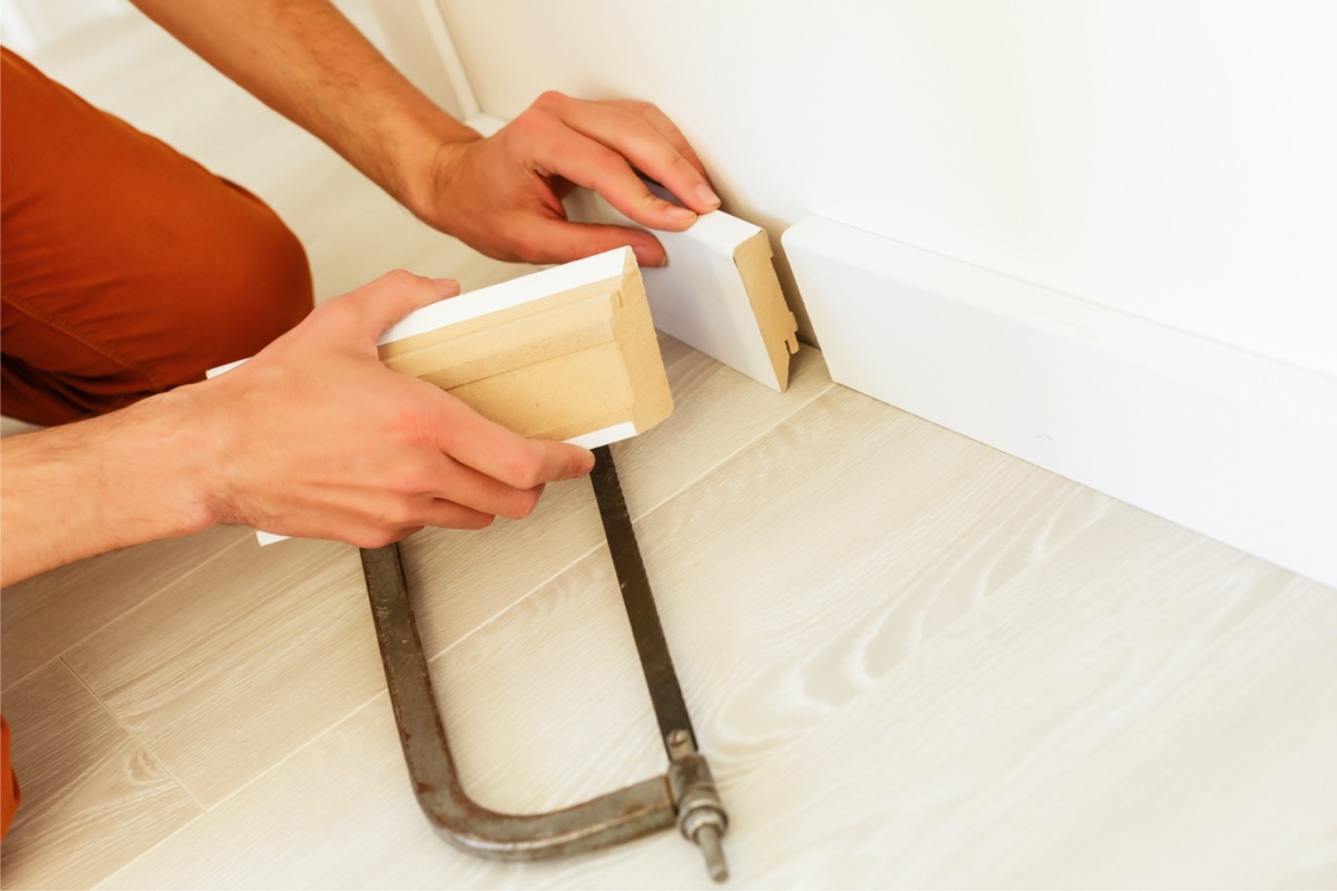 how to install baseboard