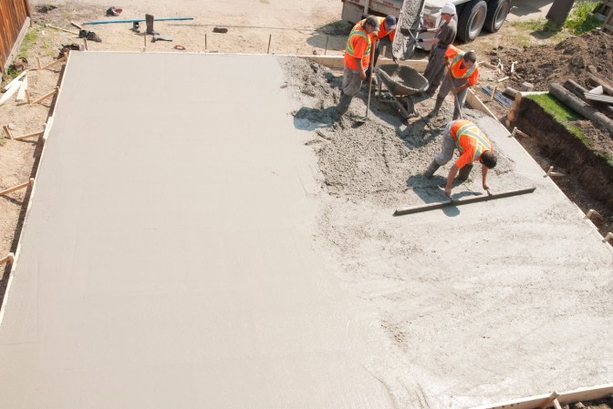 How to Pour Concrete the Right Way