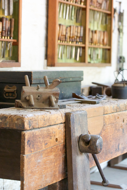 Woodworking Bench - Detail