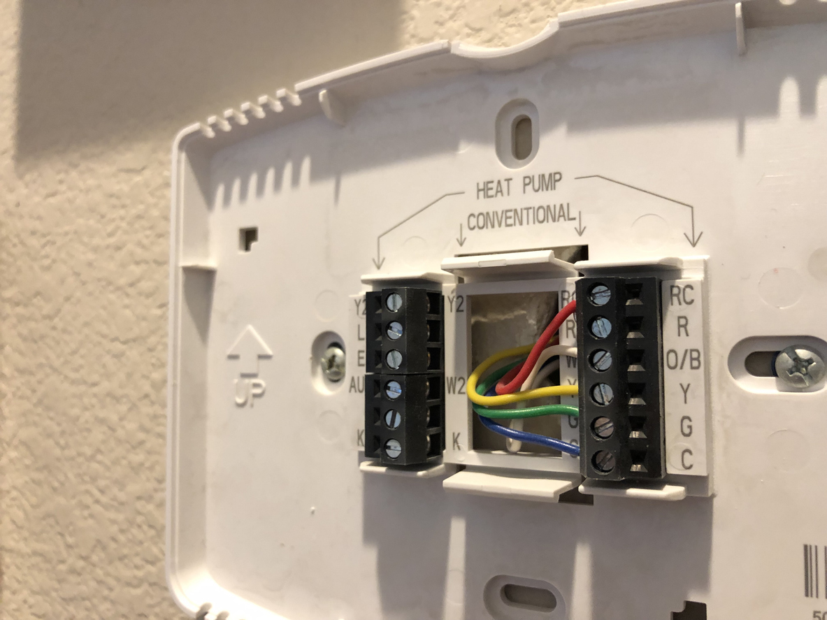 thermostat installation