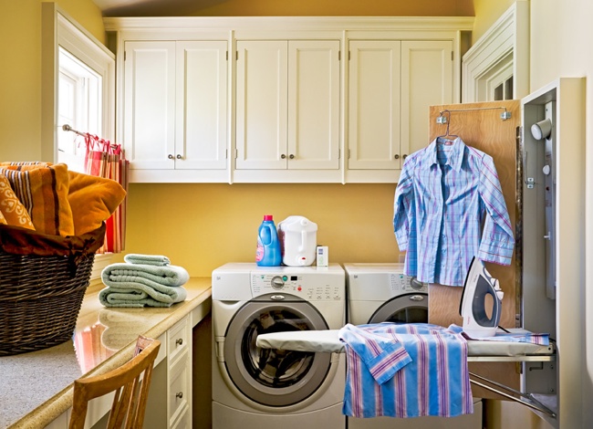 Laundry Room Ideas - Ironing Board