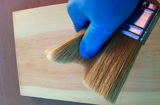 How to Varnish Wood - Natural Bristles