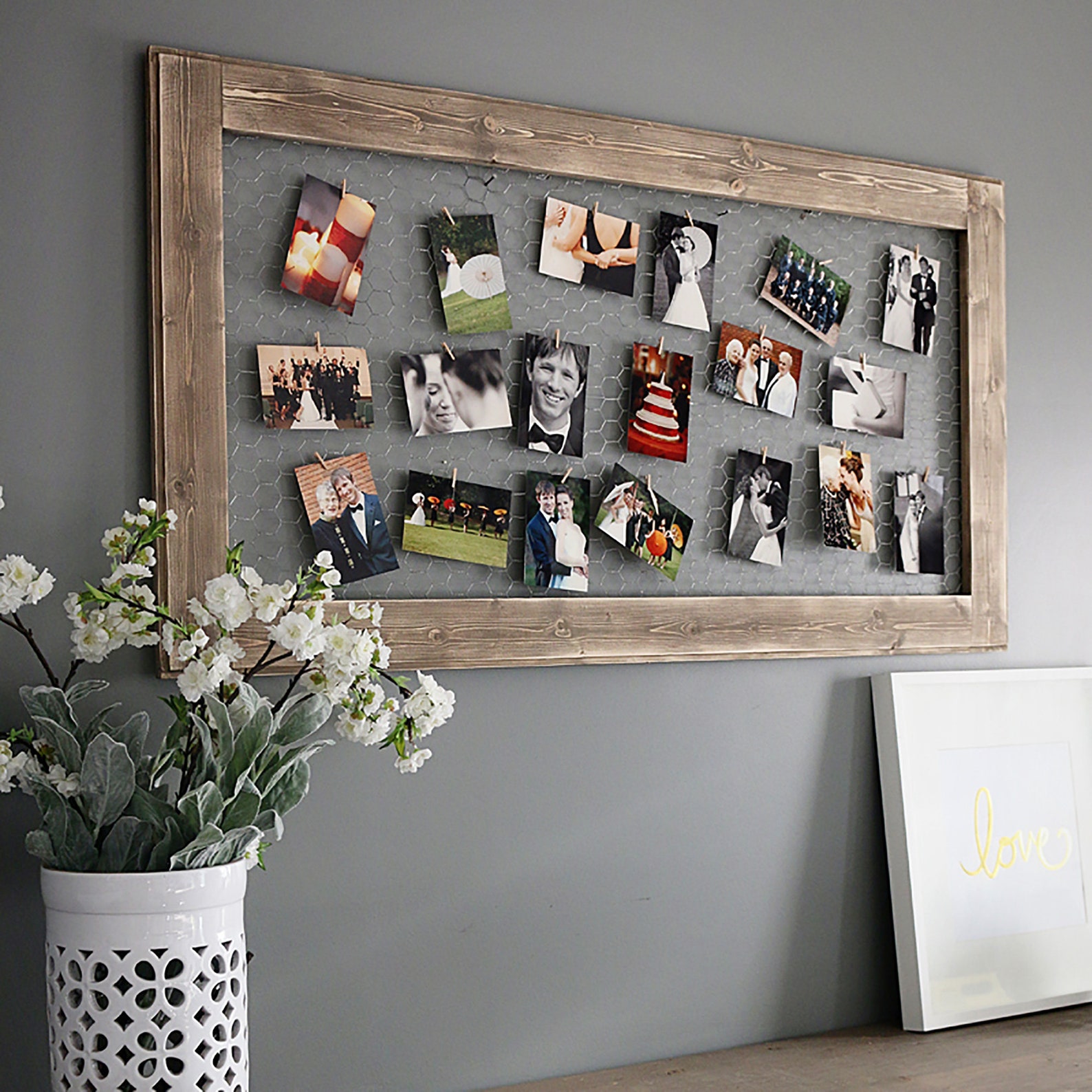 DIY picture frame