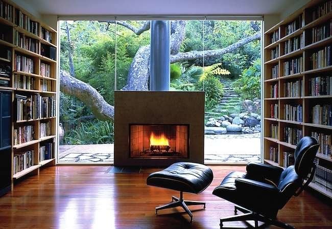 7 Seriously Surprising Spots for a Fireplace