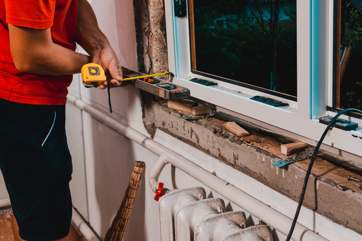 how to install a vinyl window