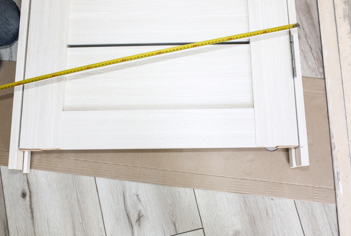 How to Install a Prehung Door - measure door