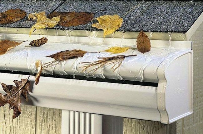 LeafGuard gutter