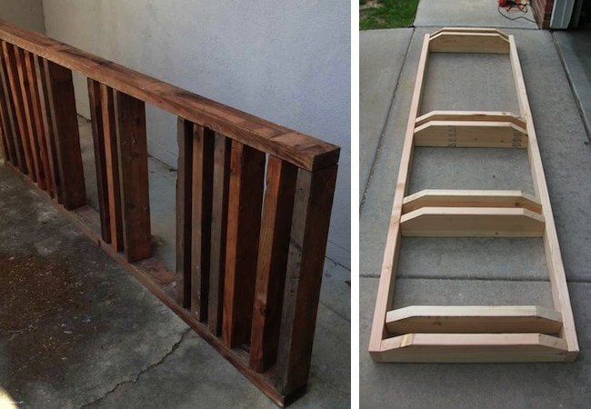 DIY Bike Rack - Scrap Wood