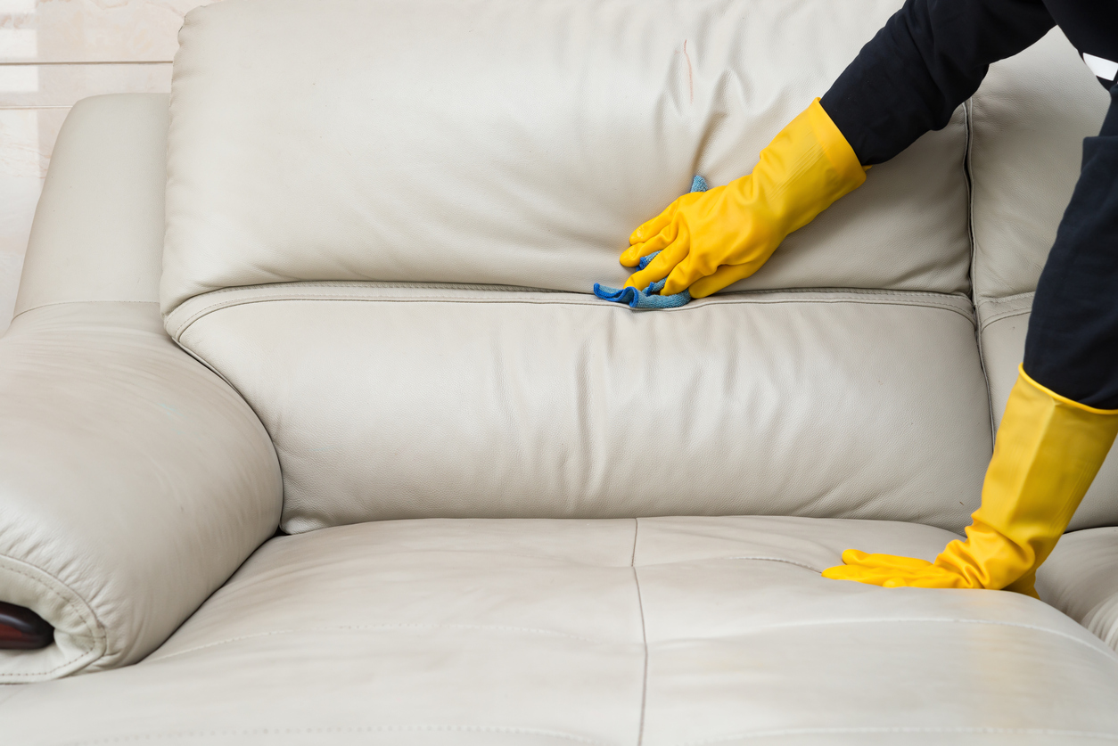 how to clean leather furniture