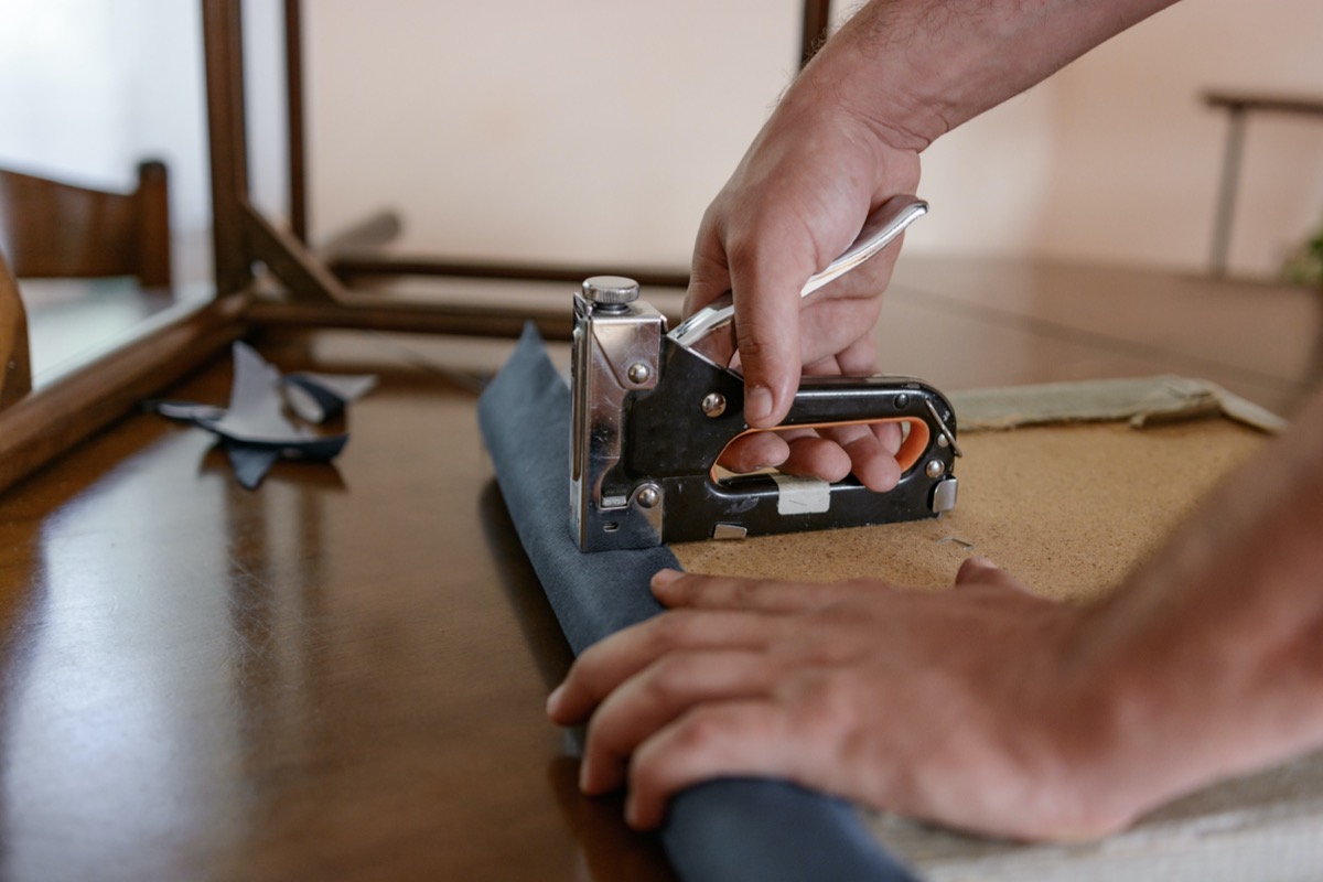 how to recover a chair