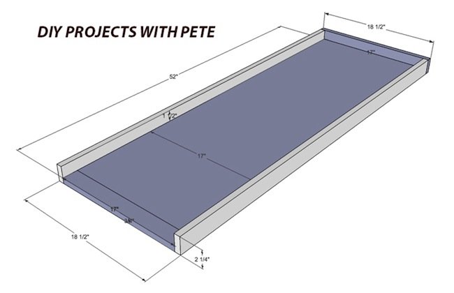 Step 1 DIY Concrete Table