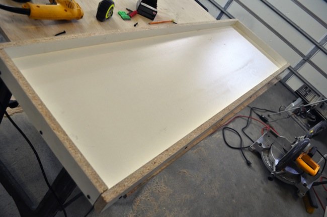Step 5 DIY Concrete Table