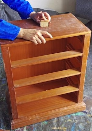 How to Refinish a Dresser - Sanding