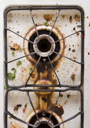 Dirty Stove Burners