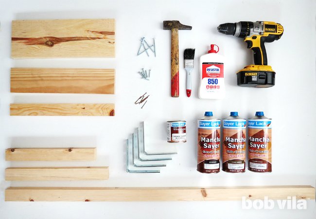 DIY Outdoor Bench - Materials