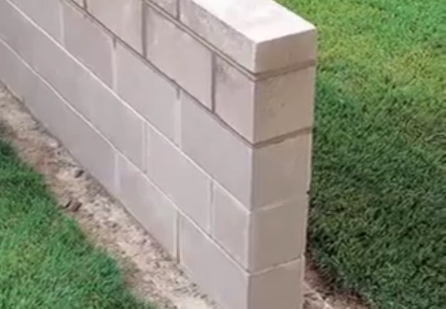 How to Build a Cinder Block Wall