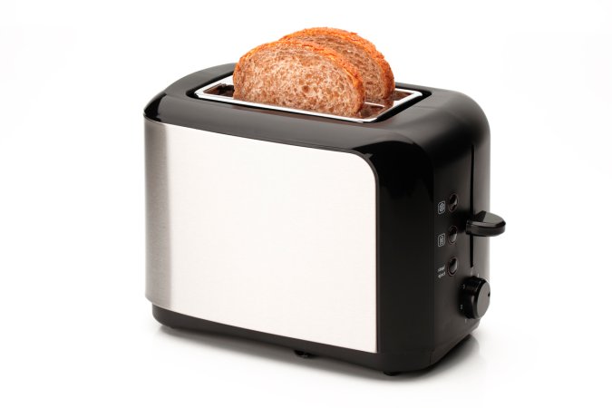 Toaster İsolated On White