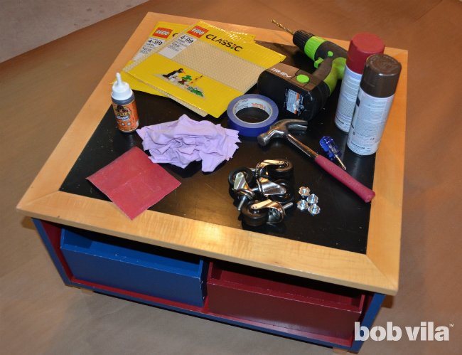 DIY Lego Table - Supplies