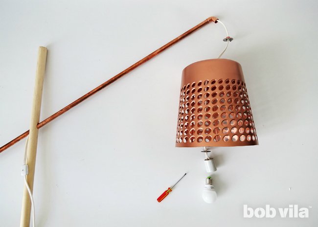 DIY Floor Lamp - Step 16