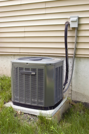 Air Conditioner Leaking - AC Compressor Detail