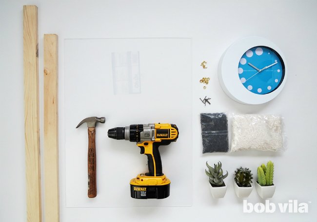 How to Make a Clock - Supplies