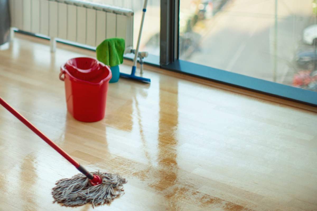 how to clean bamboo floors