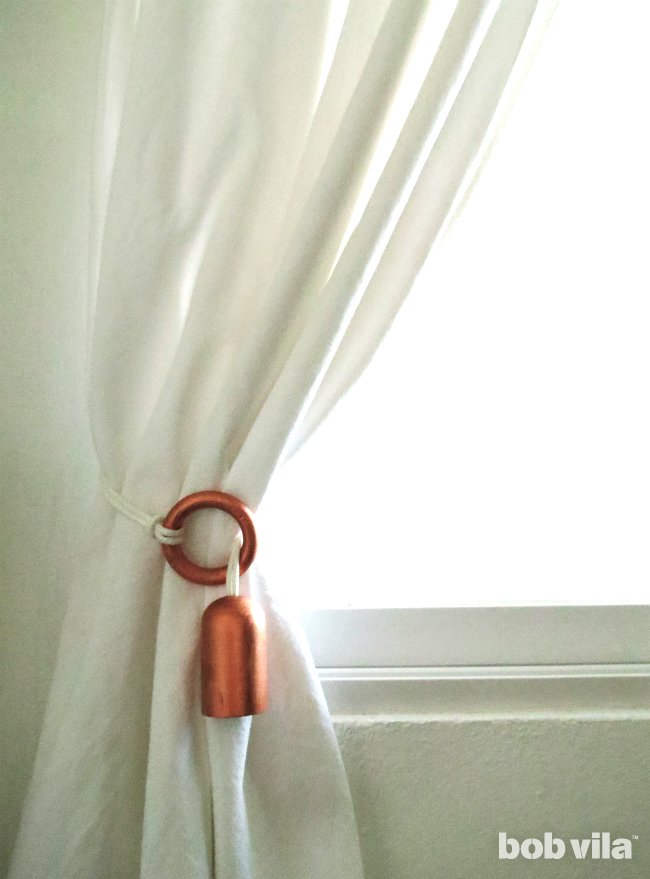 DIY Curtain Rods - Step 8