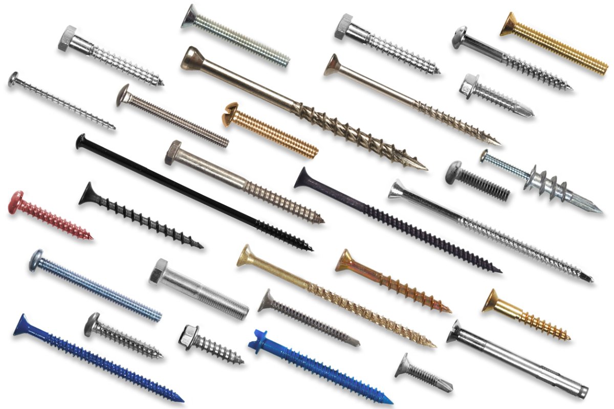 types of screws