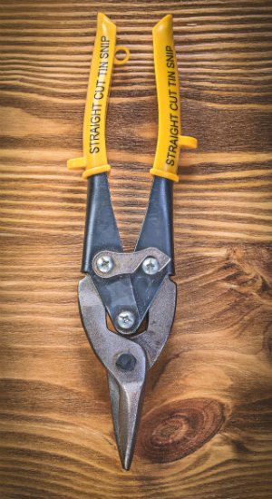 How to Cut Sheet Metal with Tin Snips