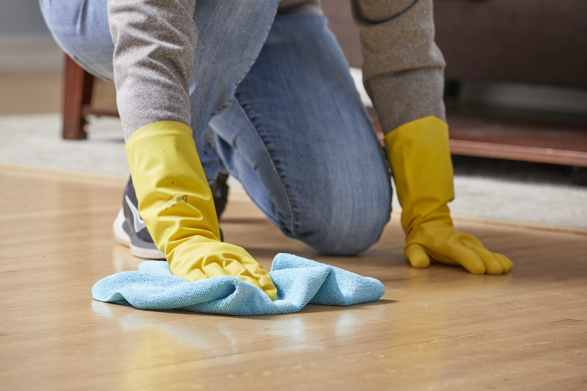 This Is The Best Way to Clean Hardwood Floors