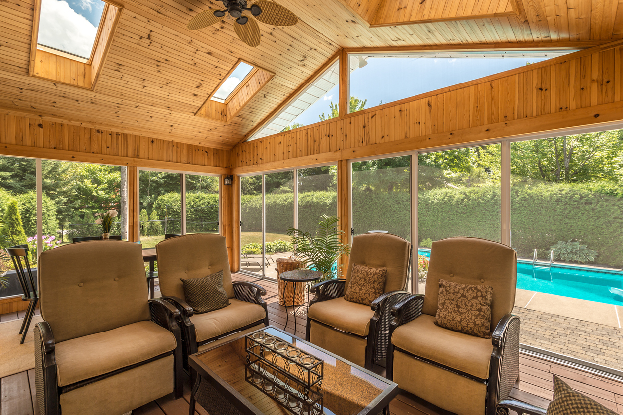 screen in porch