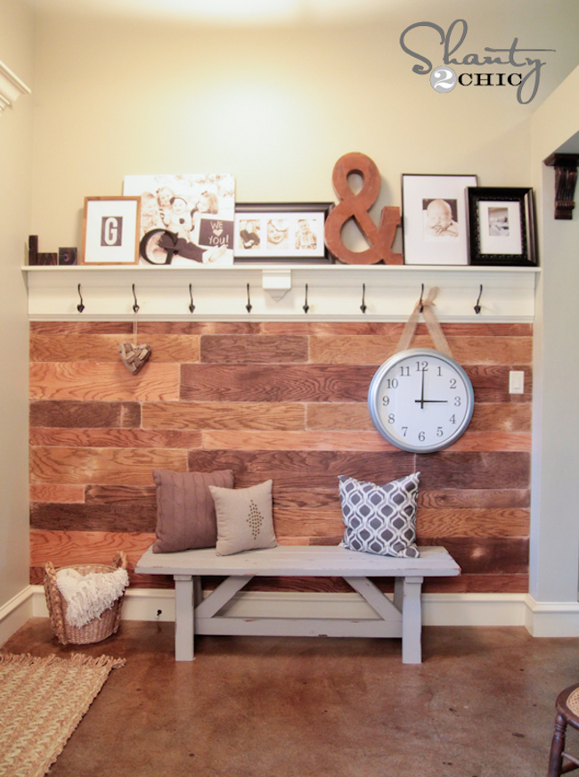 DIY Plank Wall