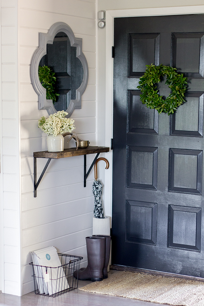 Entryway Shelf