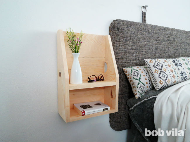 How to Make a DIY Floating Nightstand