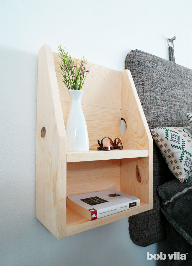 How to Make a DIY Floating Nightstand