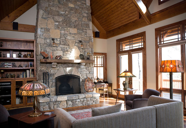 How to Clean a Stone Fireplace