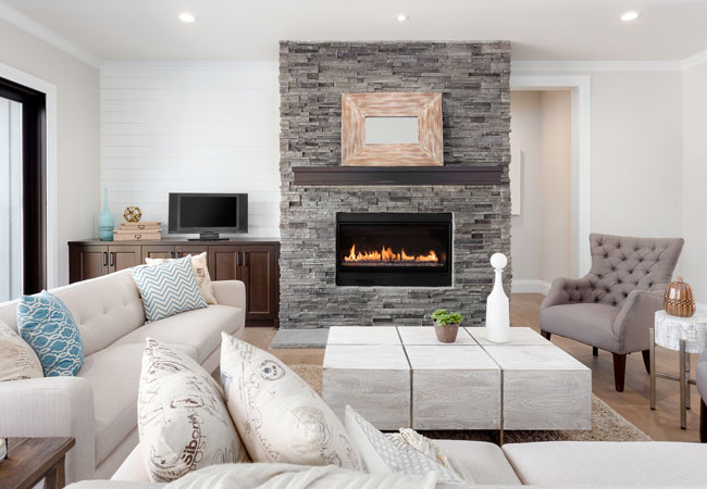 How to Clean a Stone Fireplace