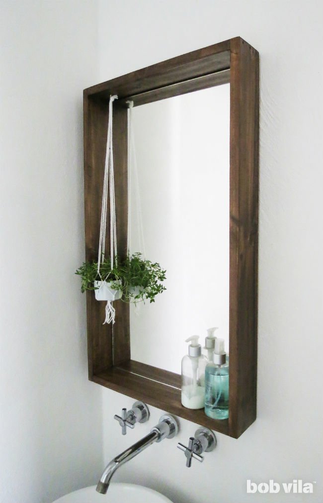 How to Frame a Bathroom Mirror