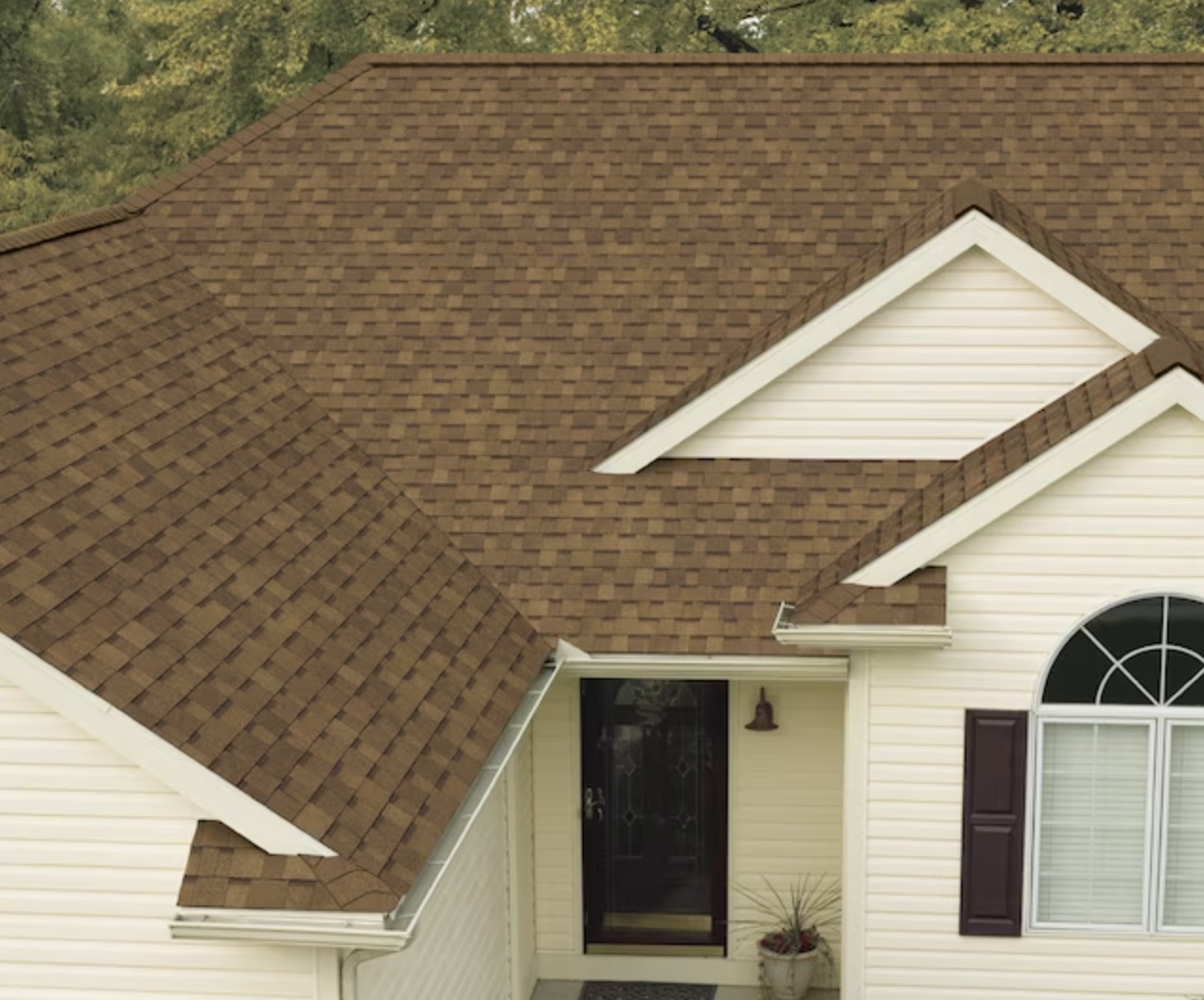 Architectural Shingles on a Roof