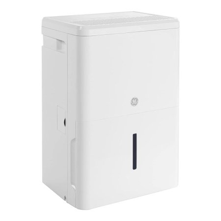  The hOmeLabs HME020030N 22-Pint Dehumidifier on a white background.