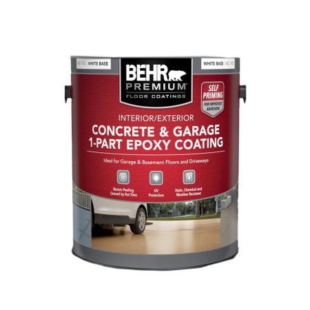  The Best Garage Floor Paint Option: Behr Premium Epoxy Concrete and Garage Floor Paint