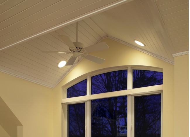 recessed lighting installation