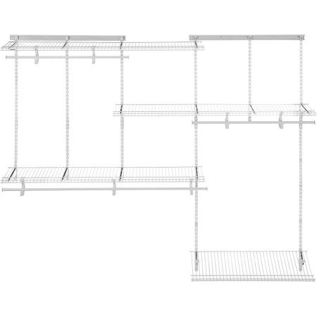  The Best Closet Systems Option: ClosetMaid 22875 ShelfTrack Adjustable Closet