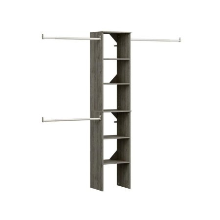  The Best Closet Systems Option: ClosetMaid Style Floor Mount 6-Shelf Closet Kit